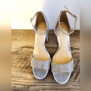 Jessica Simpson shoe size 9 Silver